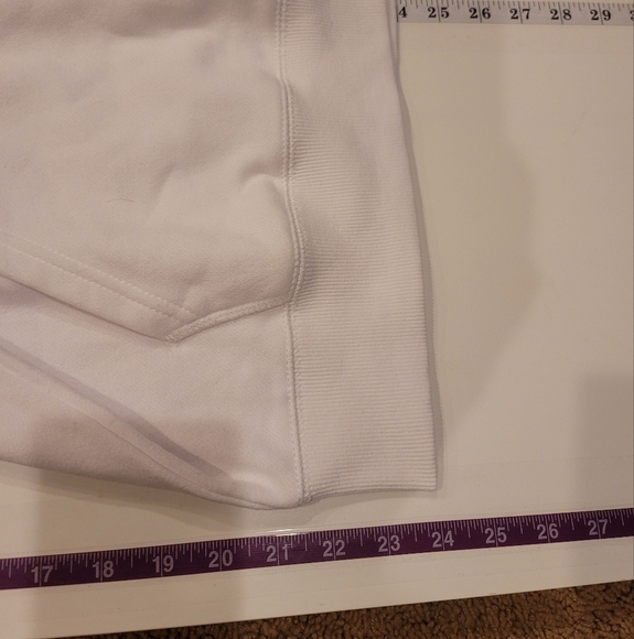 CHAMPION WHITE LOGO HOODIE, SZ LARGE - Picture 13 of 14